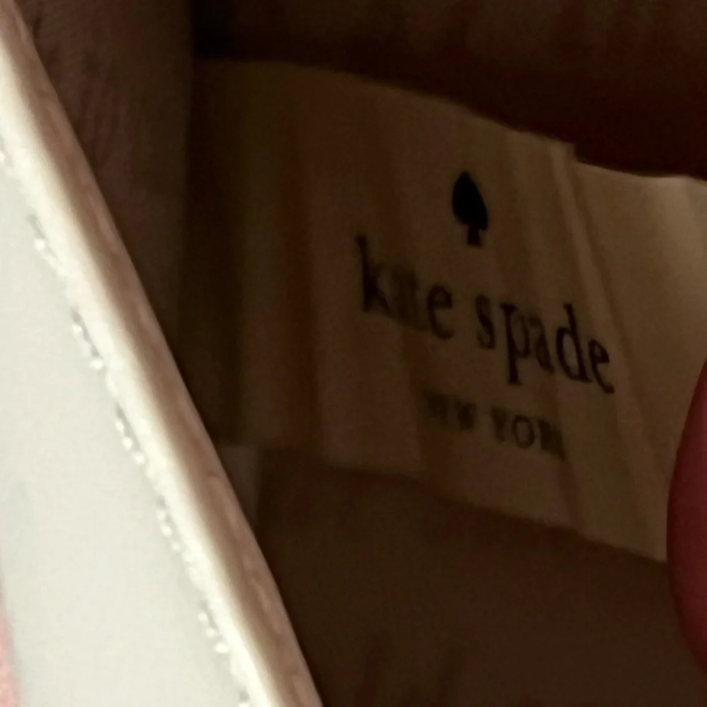 Kate Spade • Pink Bow Wallet / Phone Holder Wristlet